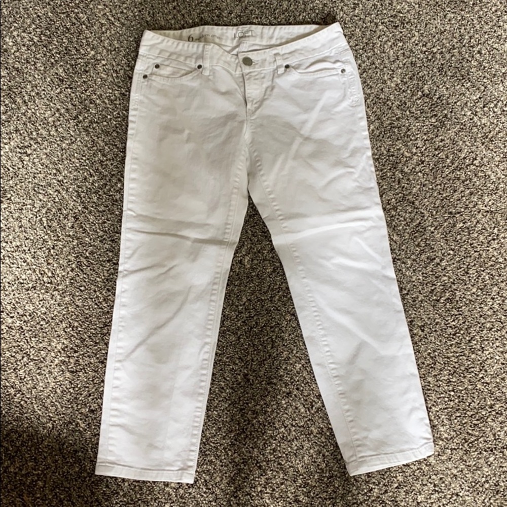 White loft jeans NWOT